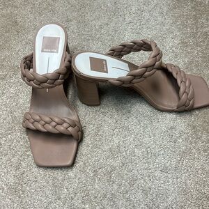 Dolce Vita Braided Sandals Heels